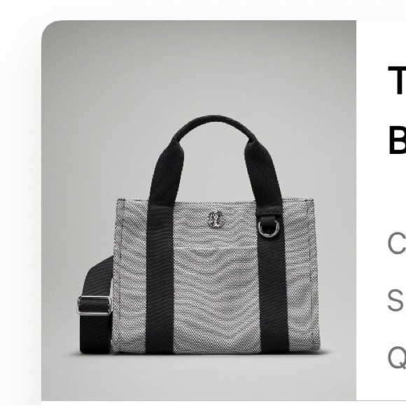 lululemon athletica Handbags - Two-Tone Canvas 4.5L Lululemon